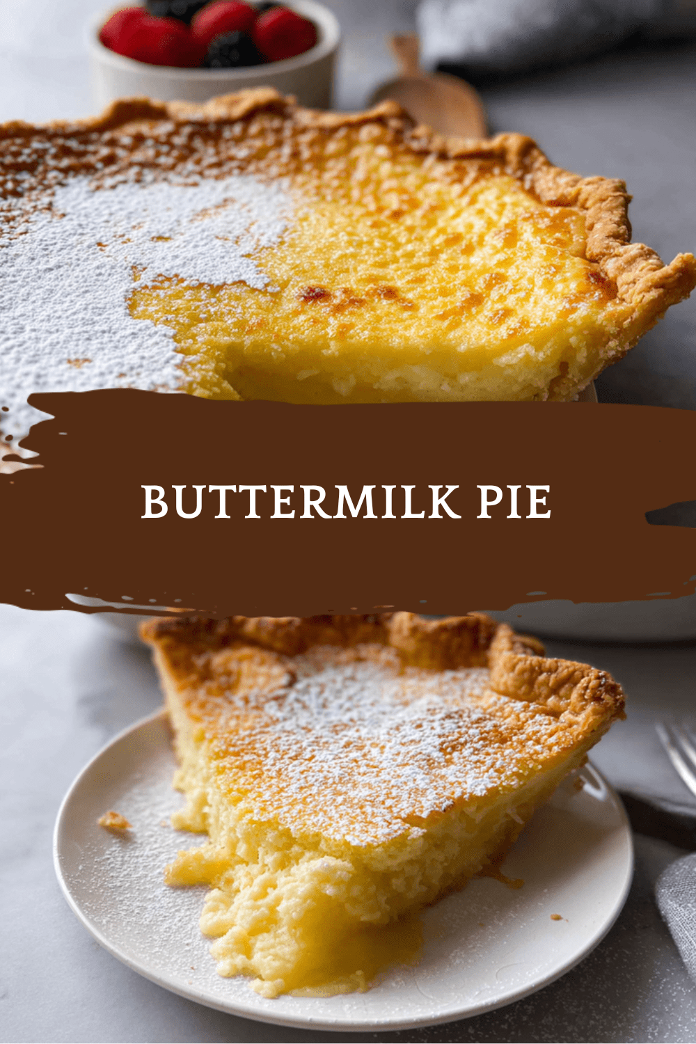 Buttermilk Pie