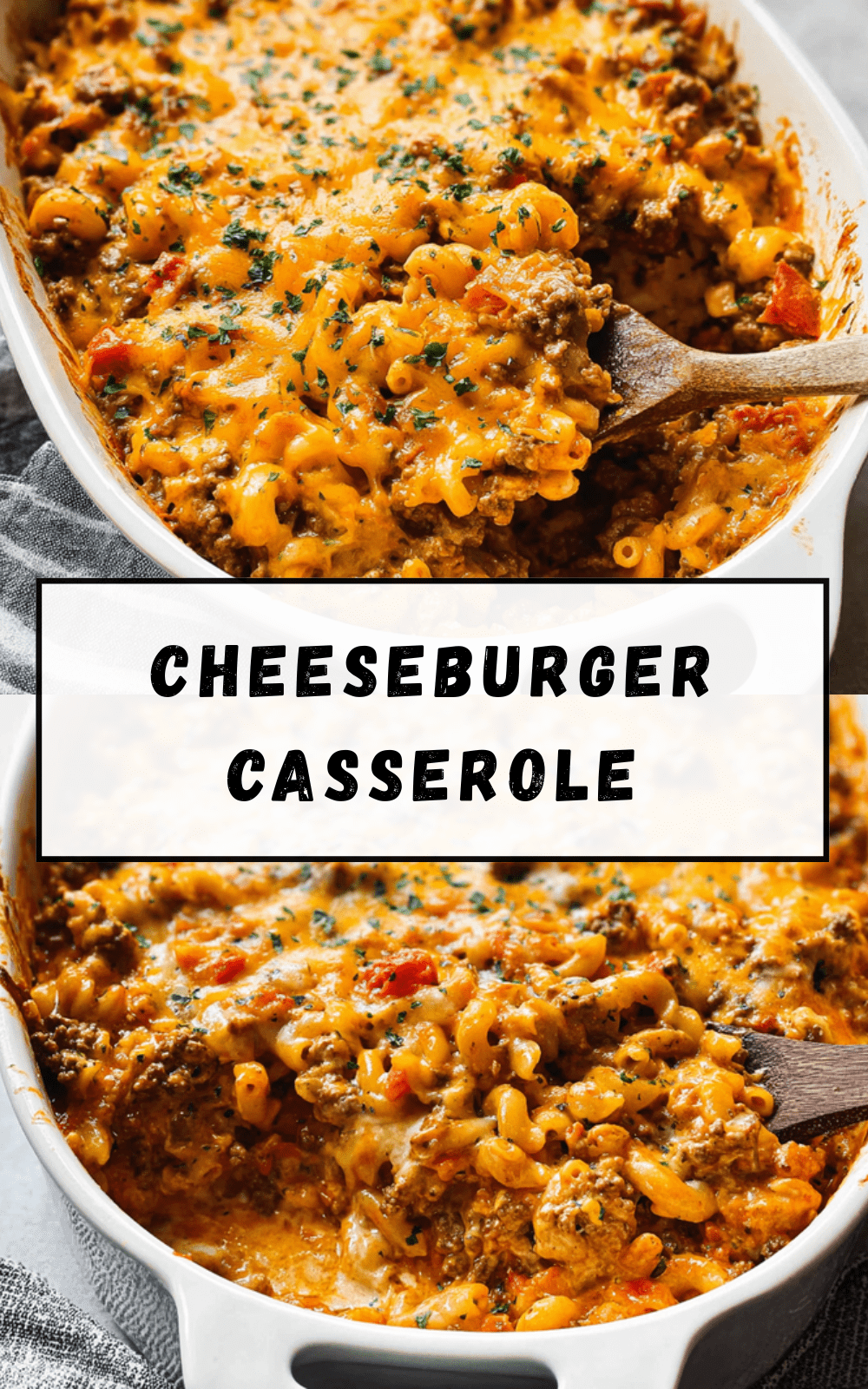 Cheeseburger Casserole