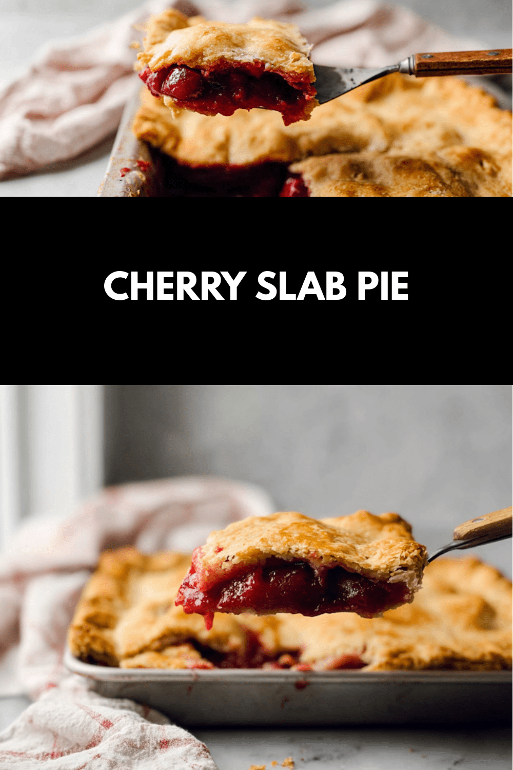 Cherry Slab Pie