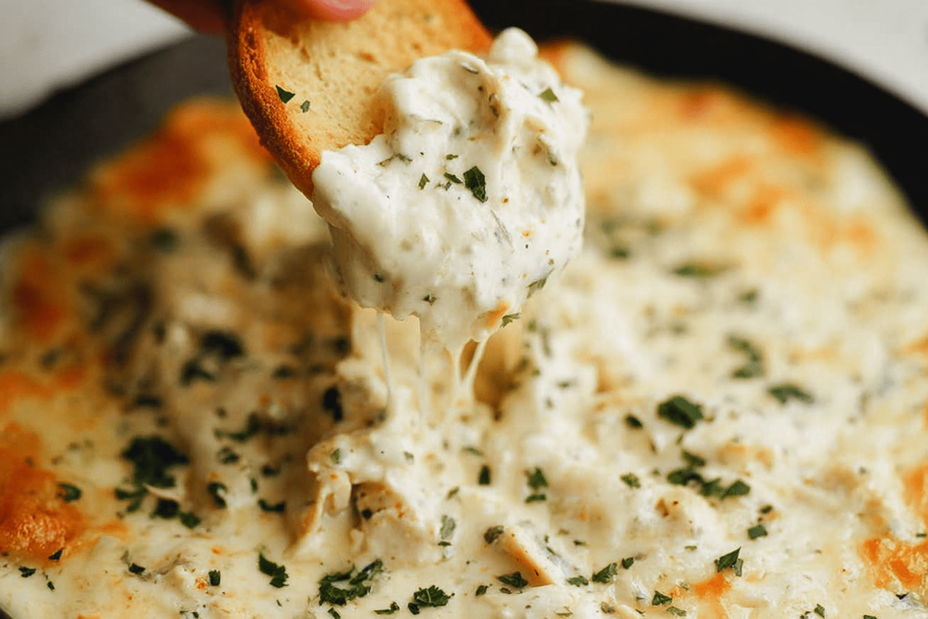 Chicken Alfredo Dip