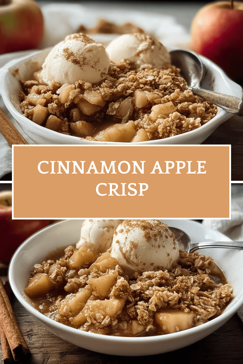 Cinnamon Apple Crisp