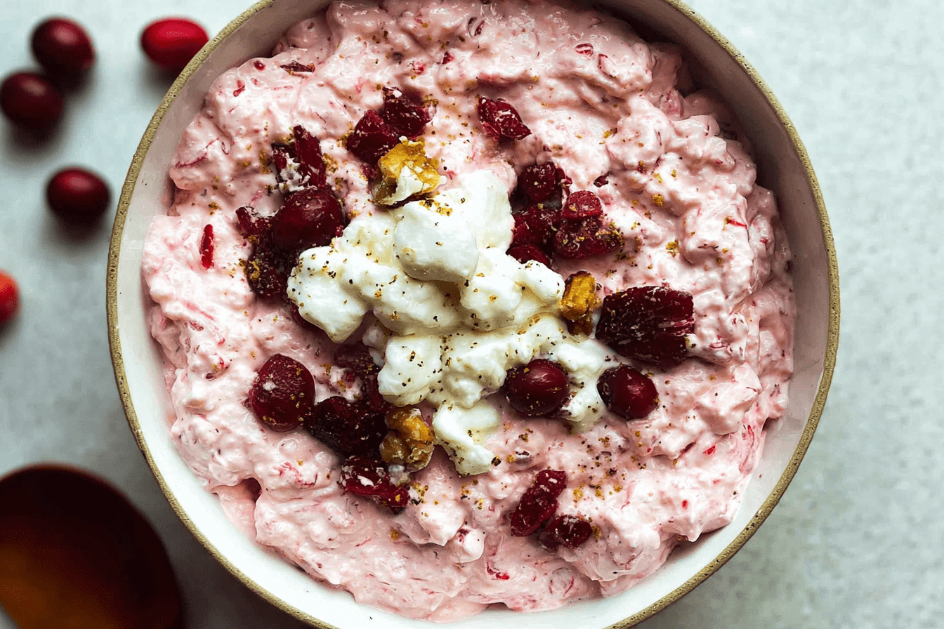 Cranberry Cheesecake Fluff