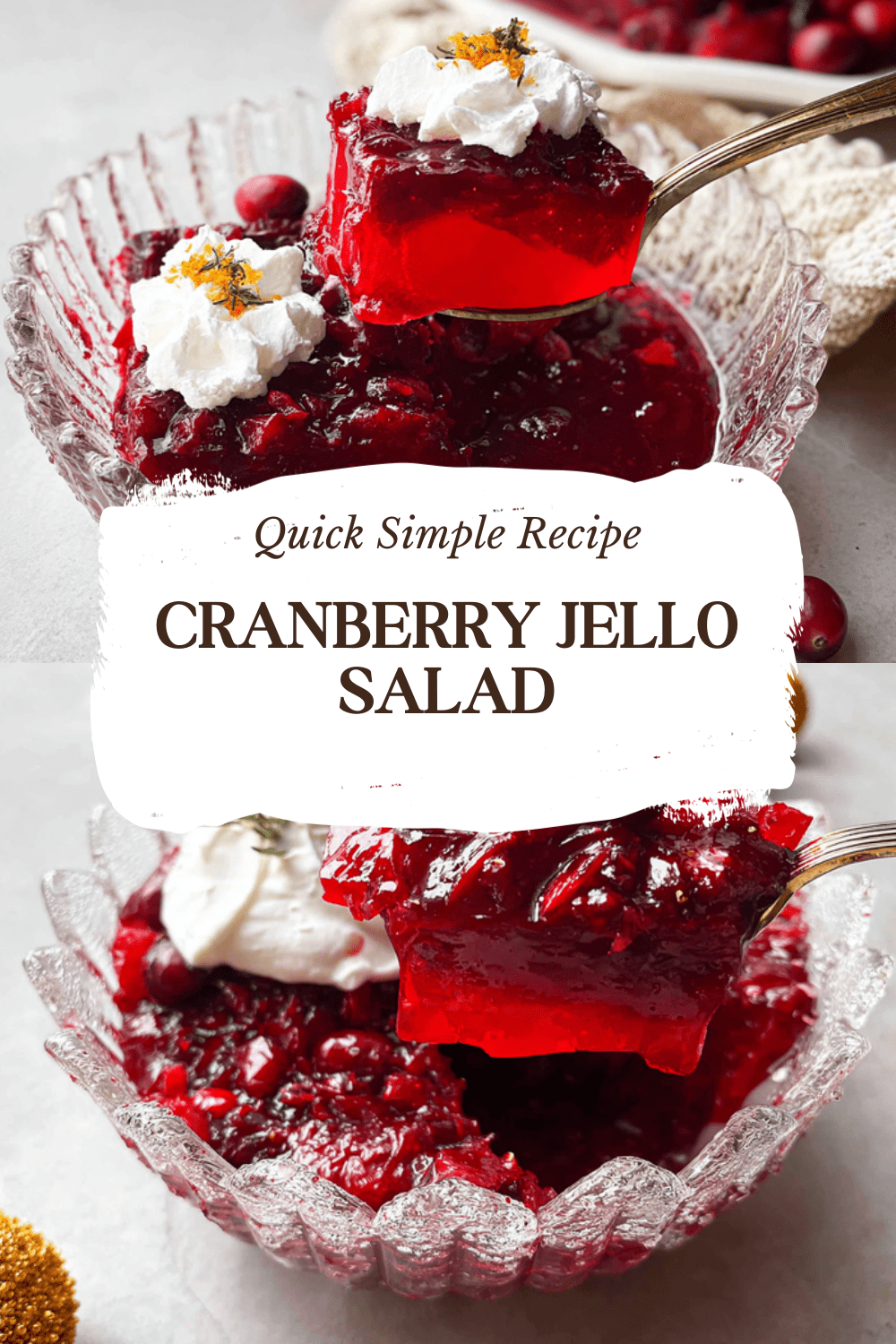 Cranberry Jello Salad