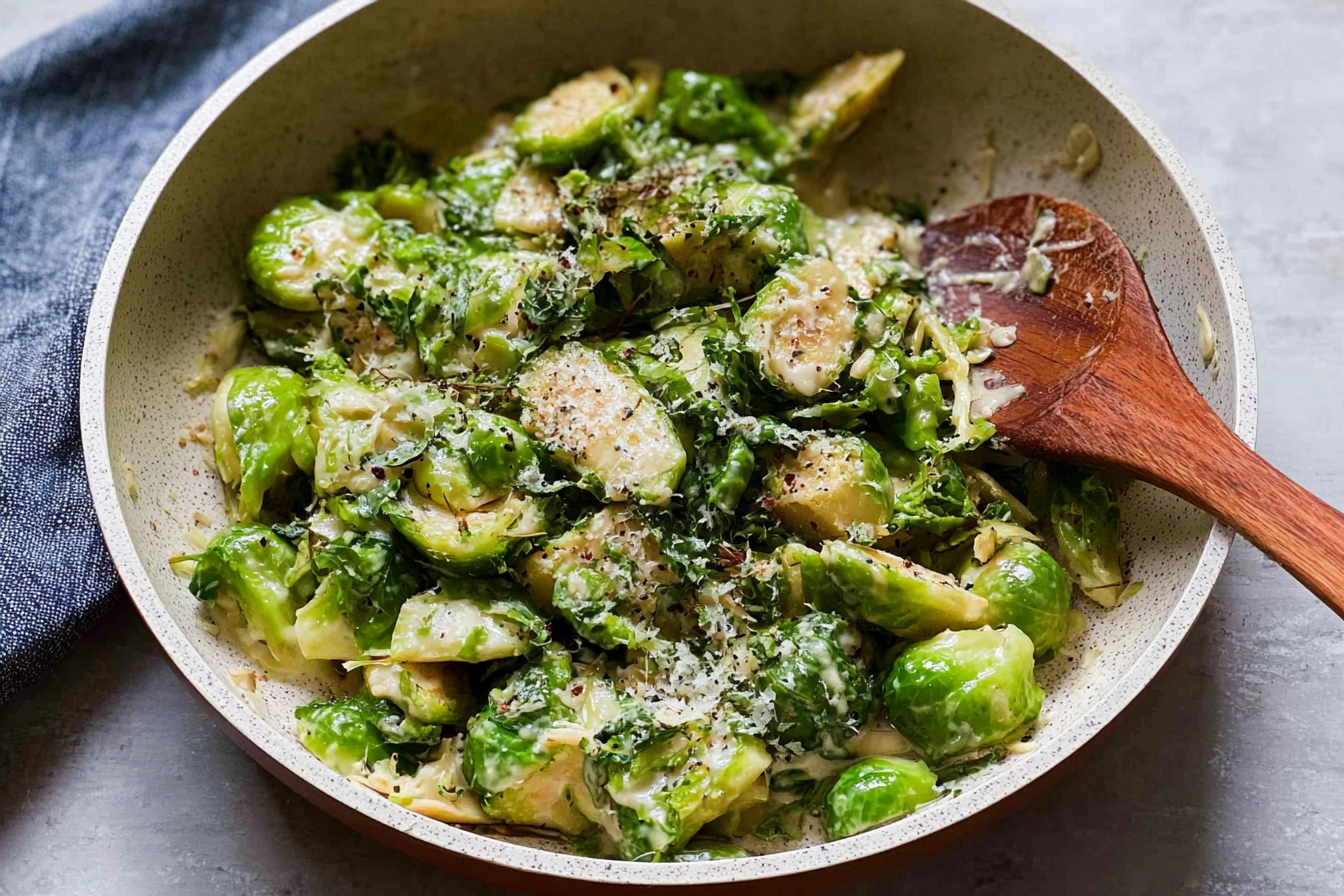 Creamy Brussels Sprouts