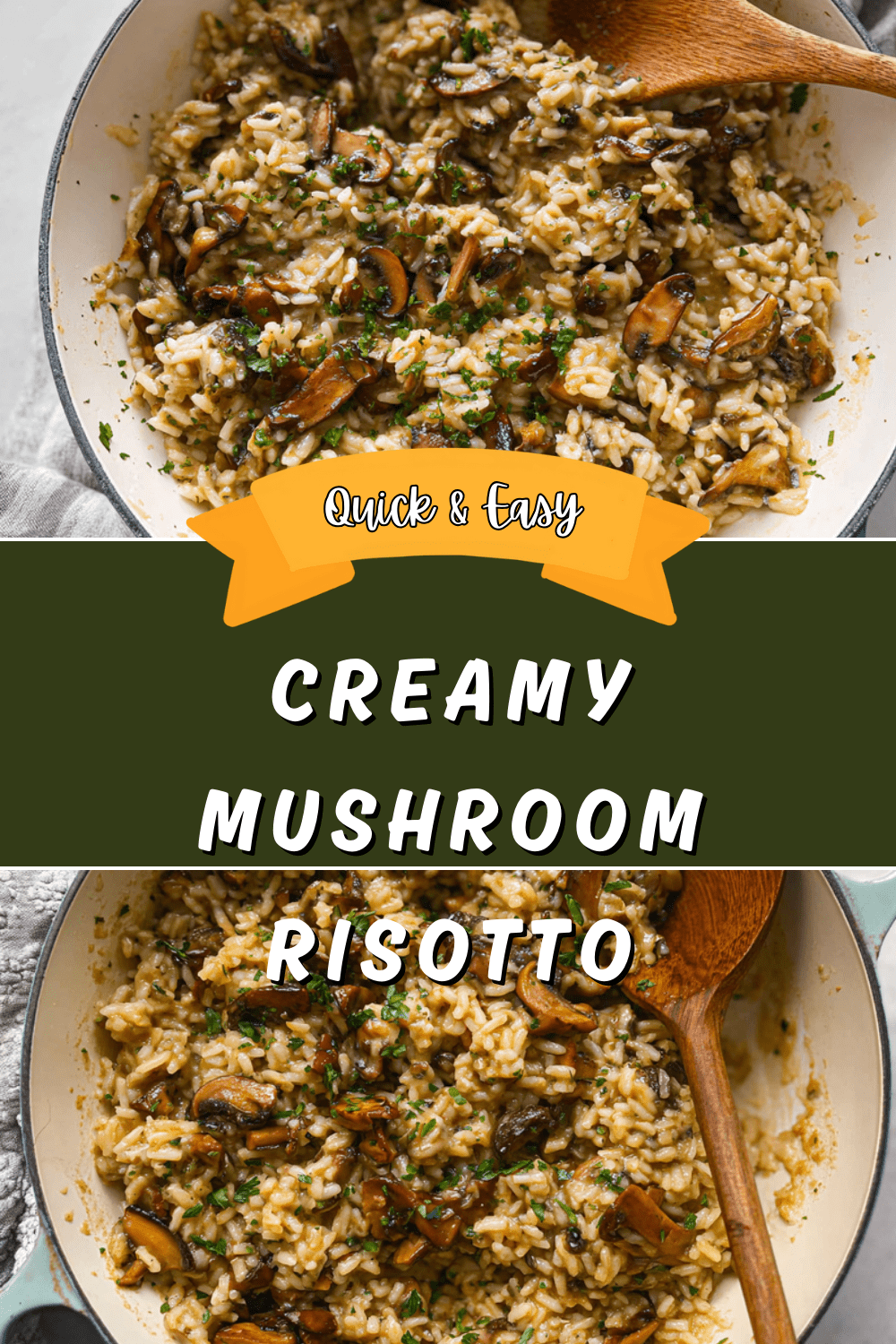 Creamy Mushroom Risotto: Easy Recipe For Luxurious Perfection