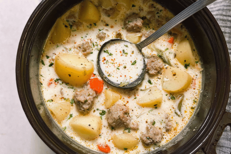 Creamy Italian Sausage Soup With Rich Tomato And Herb Flavors 8 Creamy Potato And Sausage Soup 69.Png