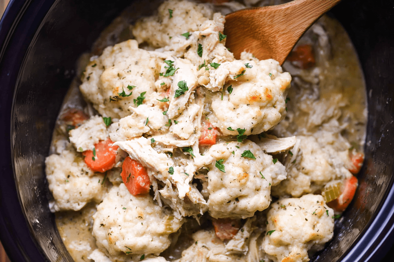 Crockpot Chicken And Dumplings