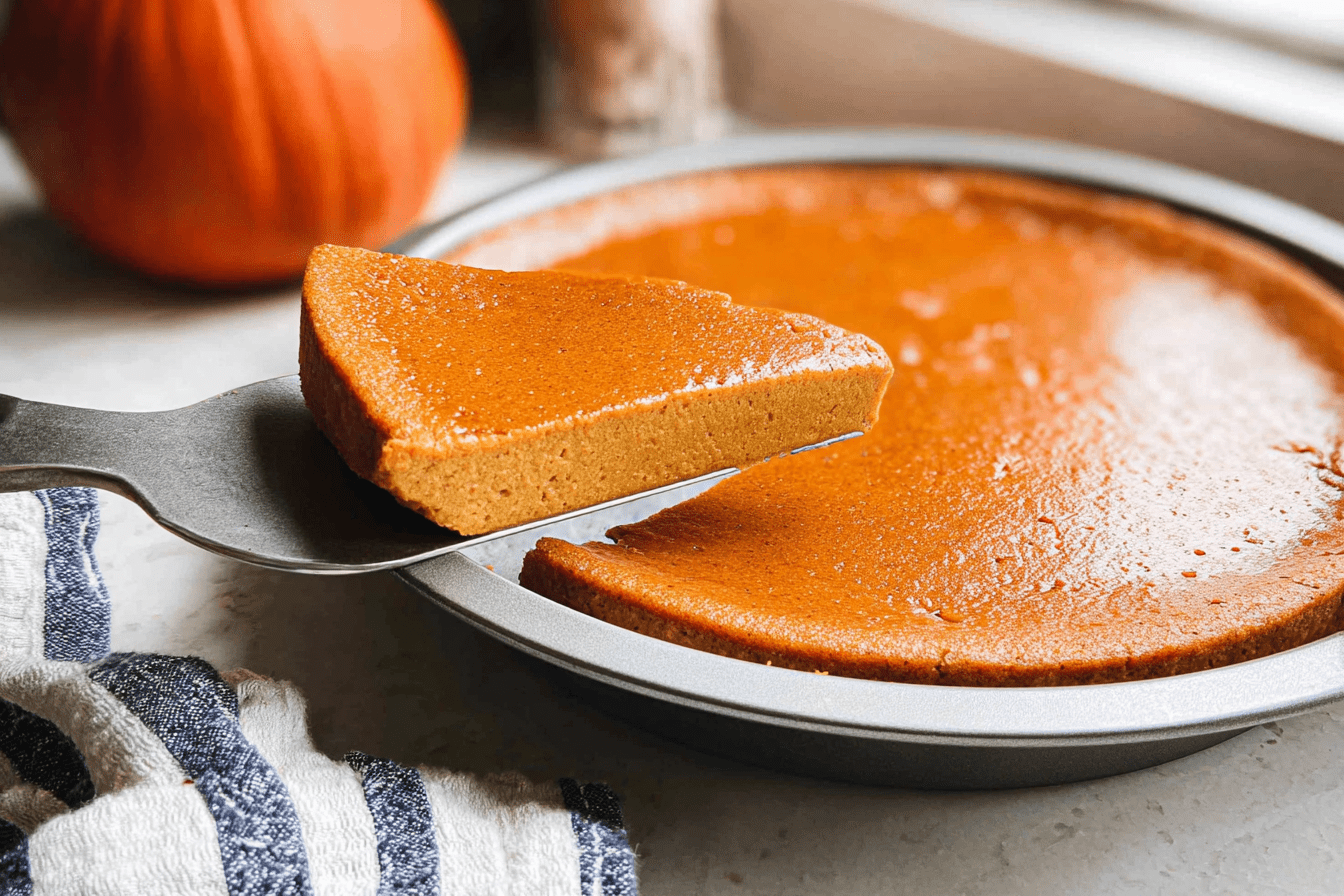 Crustless Pumpkin Pie