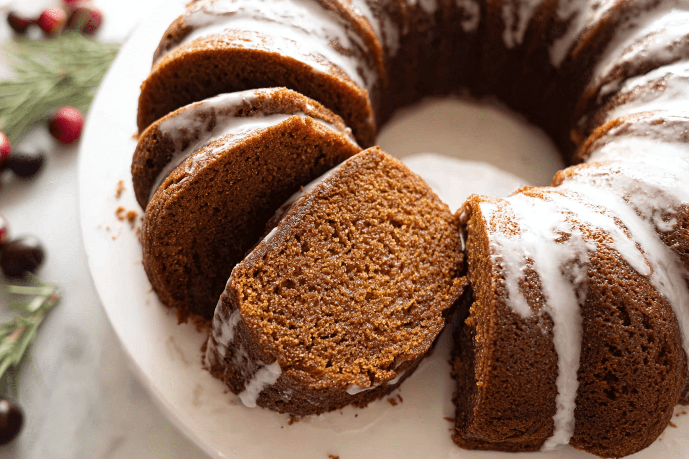 Gingerbread Bundt Cake