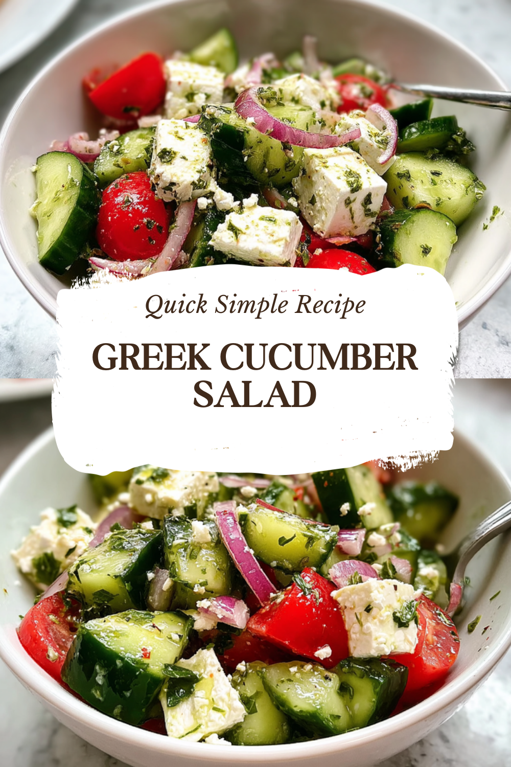 Greek Cucumber Salad