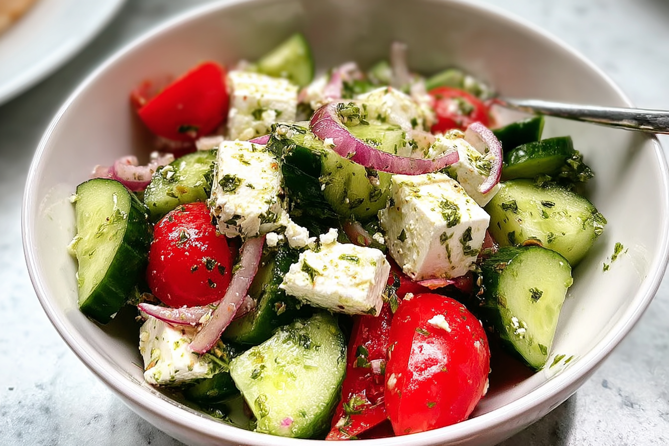 Greek Cucumber Salad