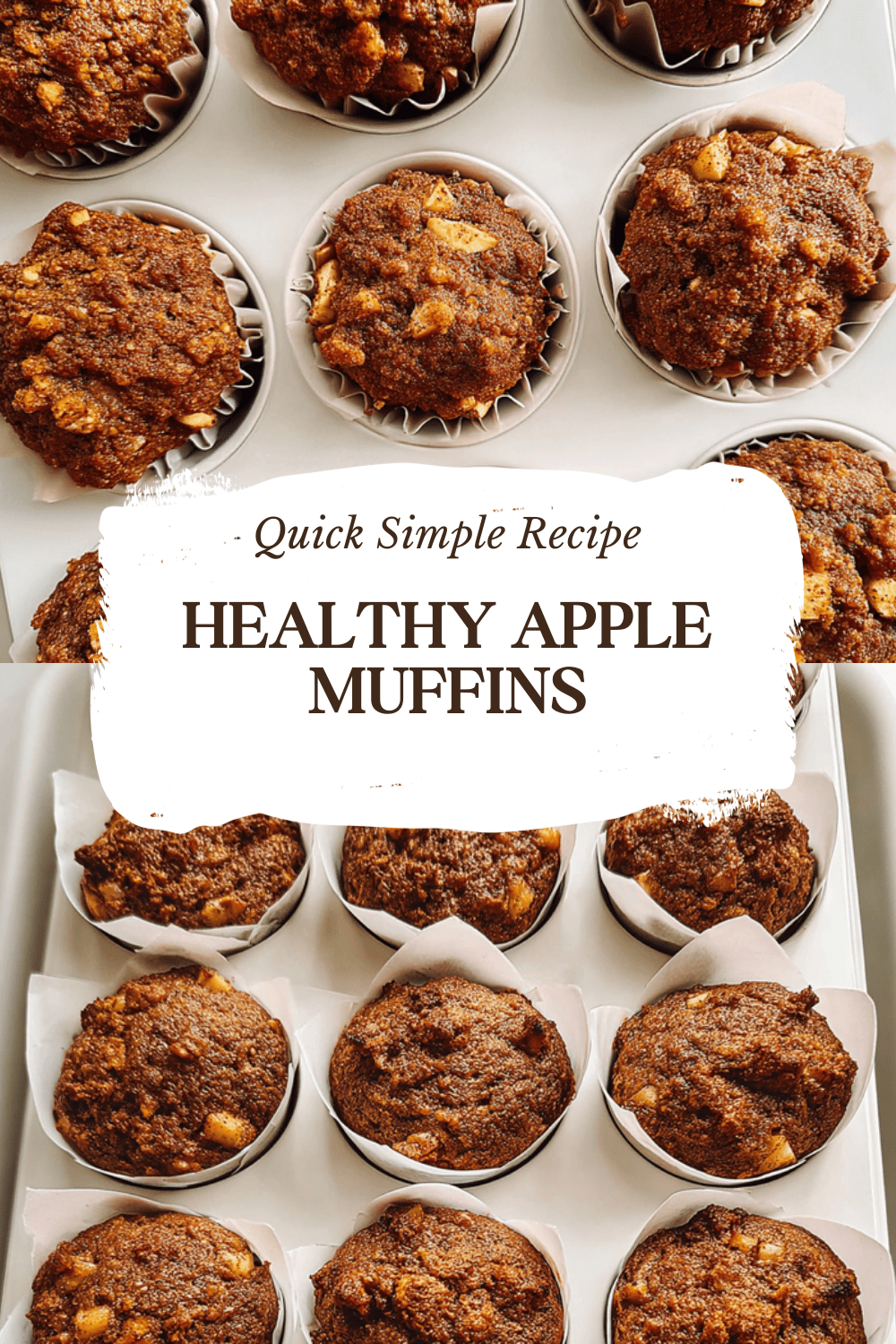 Healthy Apple Muffins