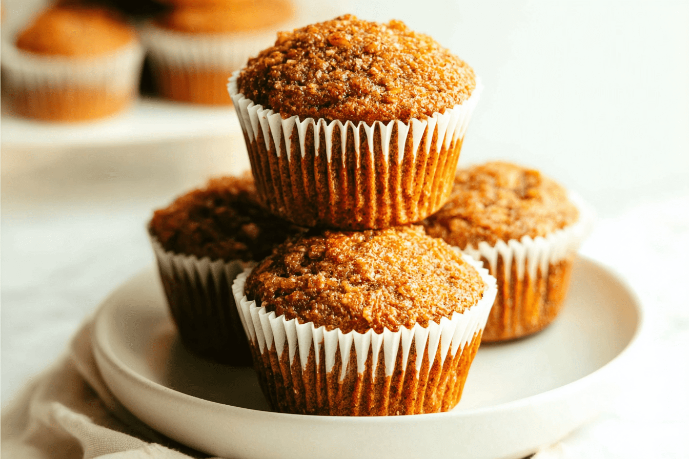Healthy Banana Muffins