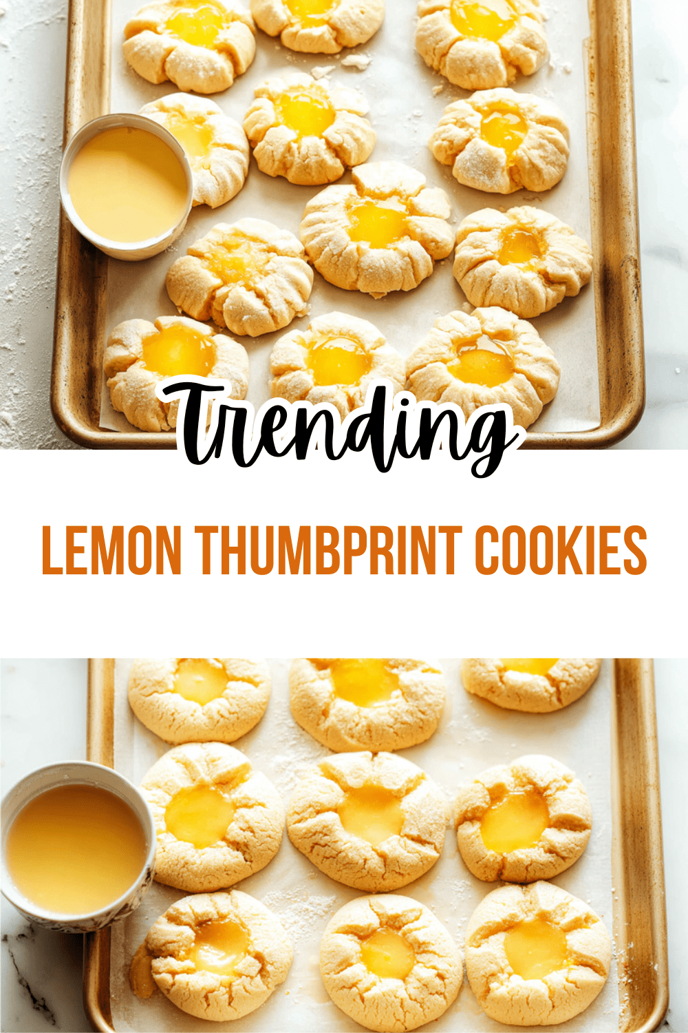 Lemon Thumbprint Cookies