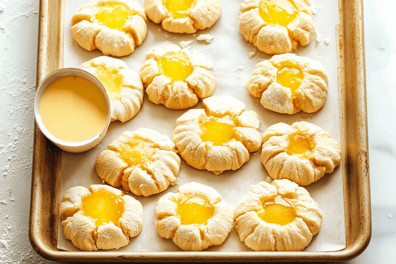 Lemon Thumbprint Cookies
