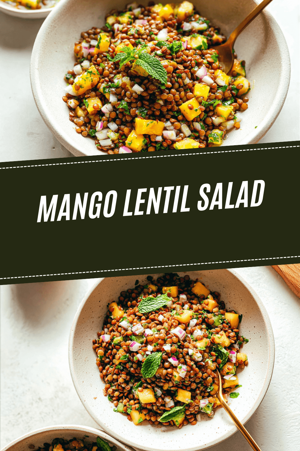 Mango Lentil Salad