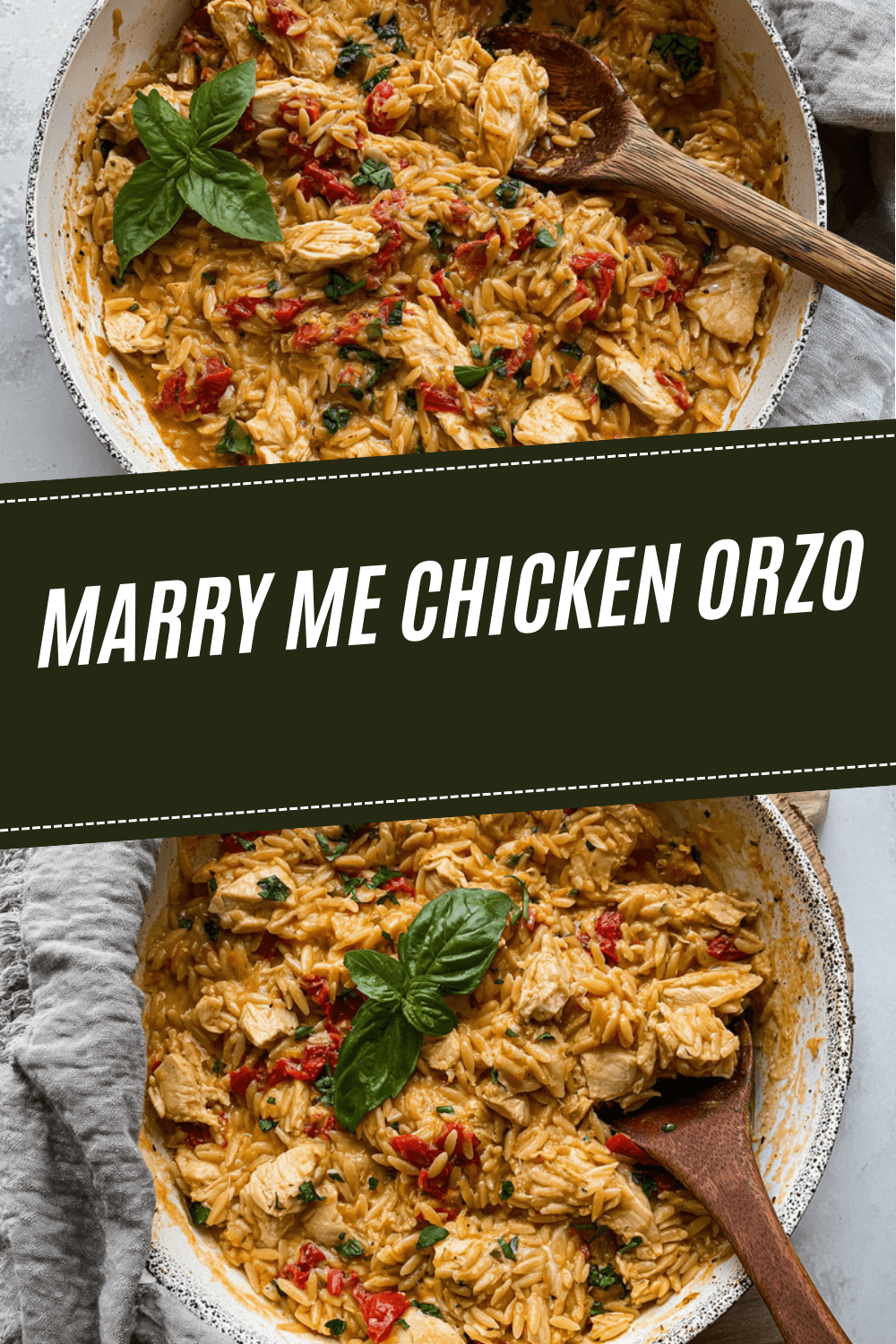 Marry Me Chicken Orzo