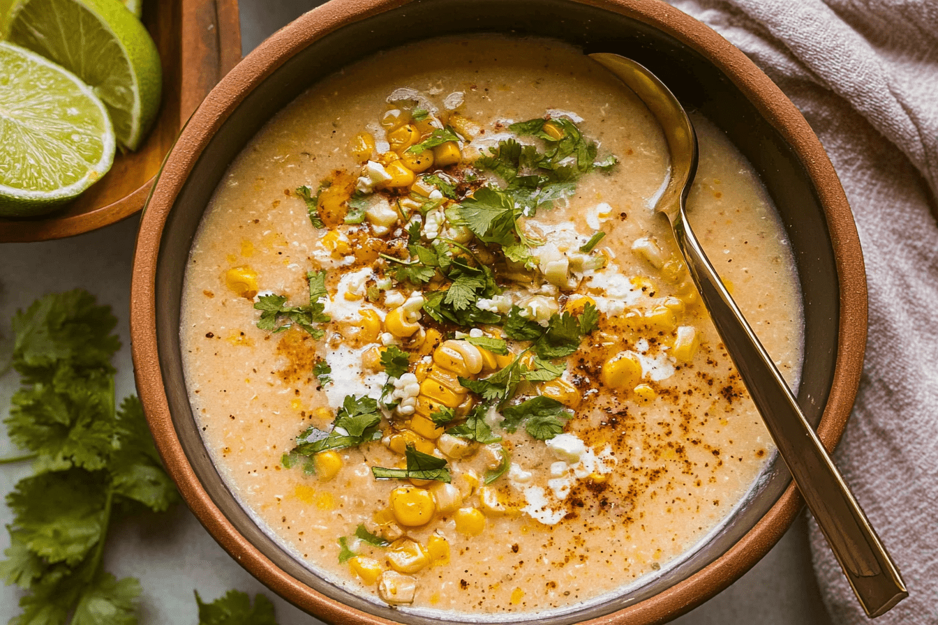 Mexican Street Corn Soup