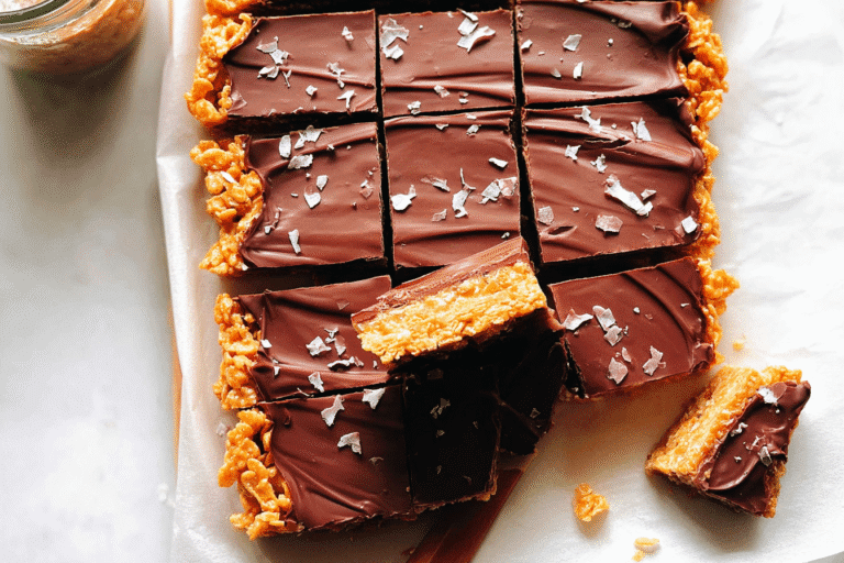 Miso Chocolate Peanut Butter Cornflake Bars 100.Png