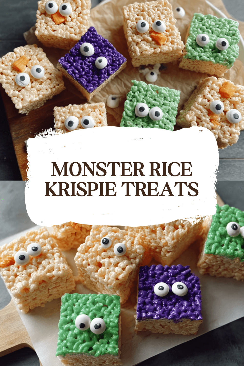 Monster Rice Krispie Treats