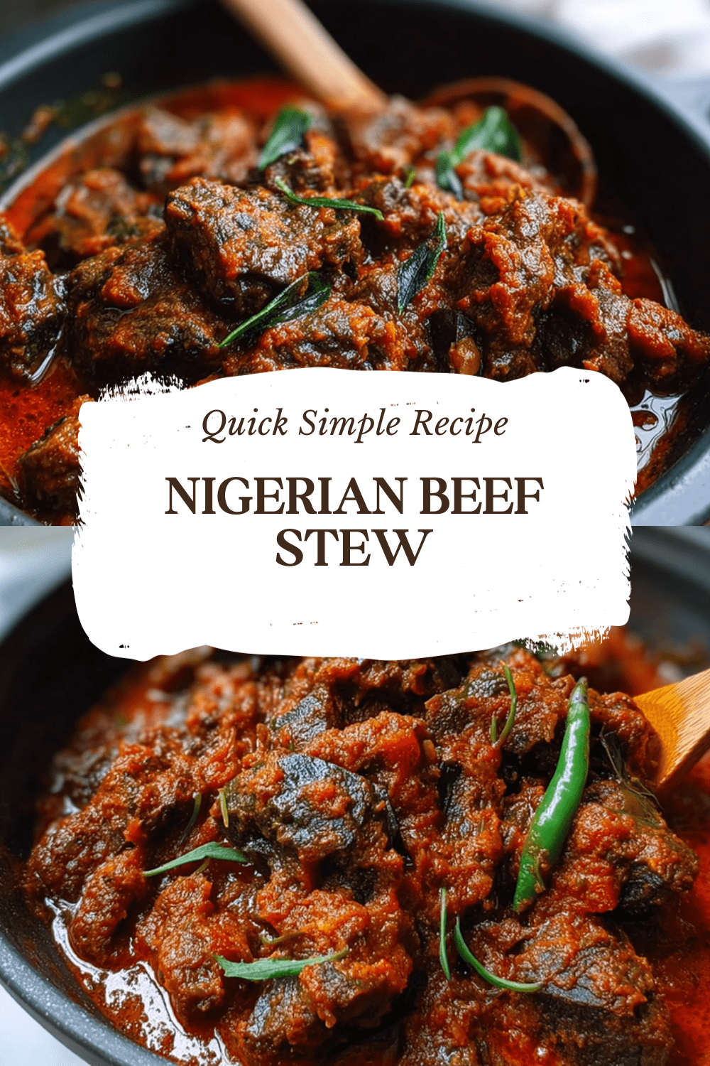 Nigerian Beef Stew