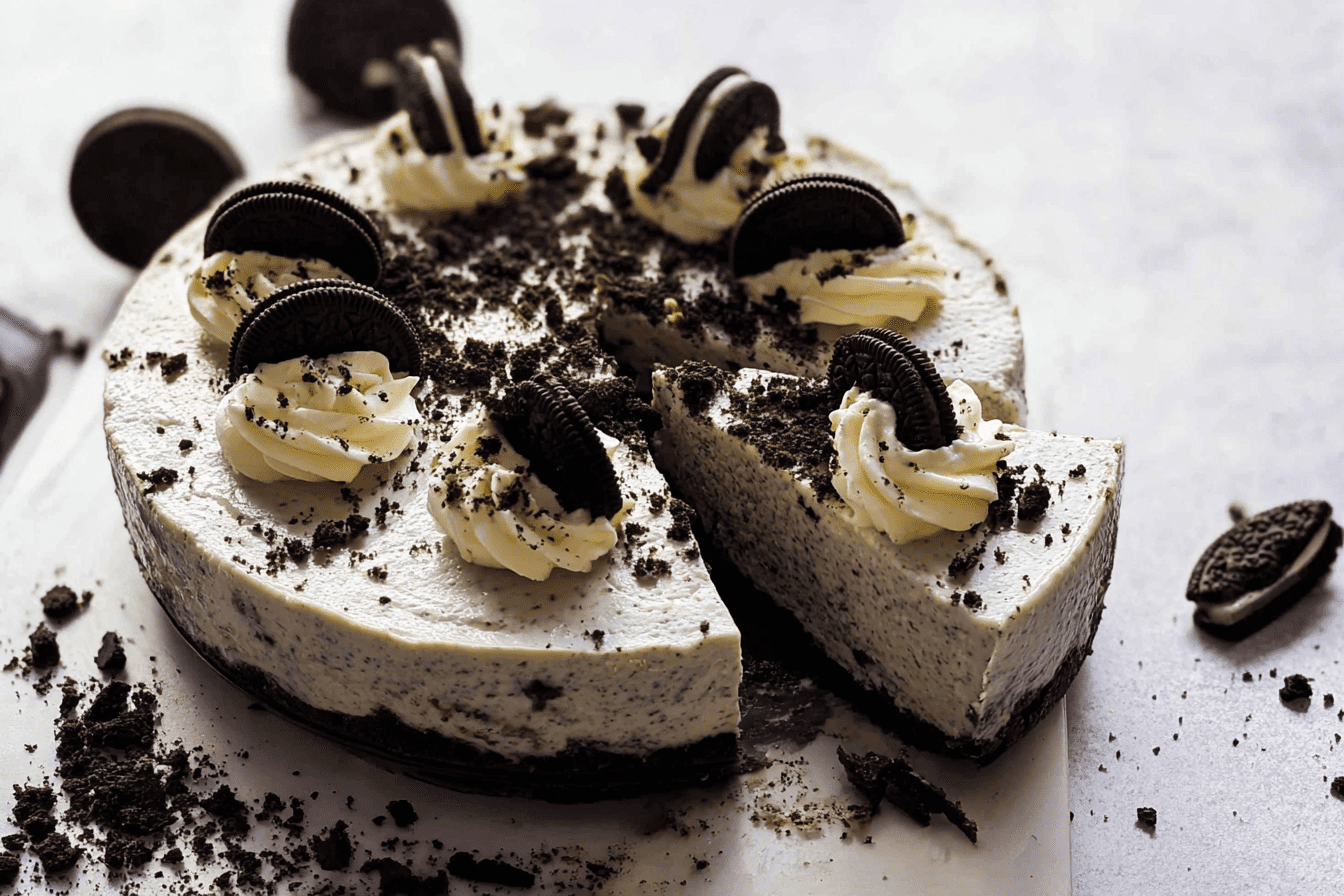 No Bake Oreo Cheesecake
