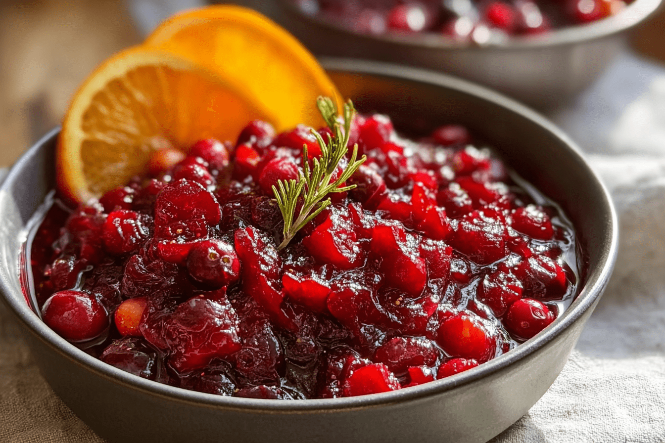Orange Cranberry Sauce
