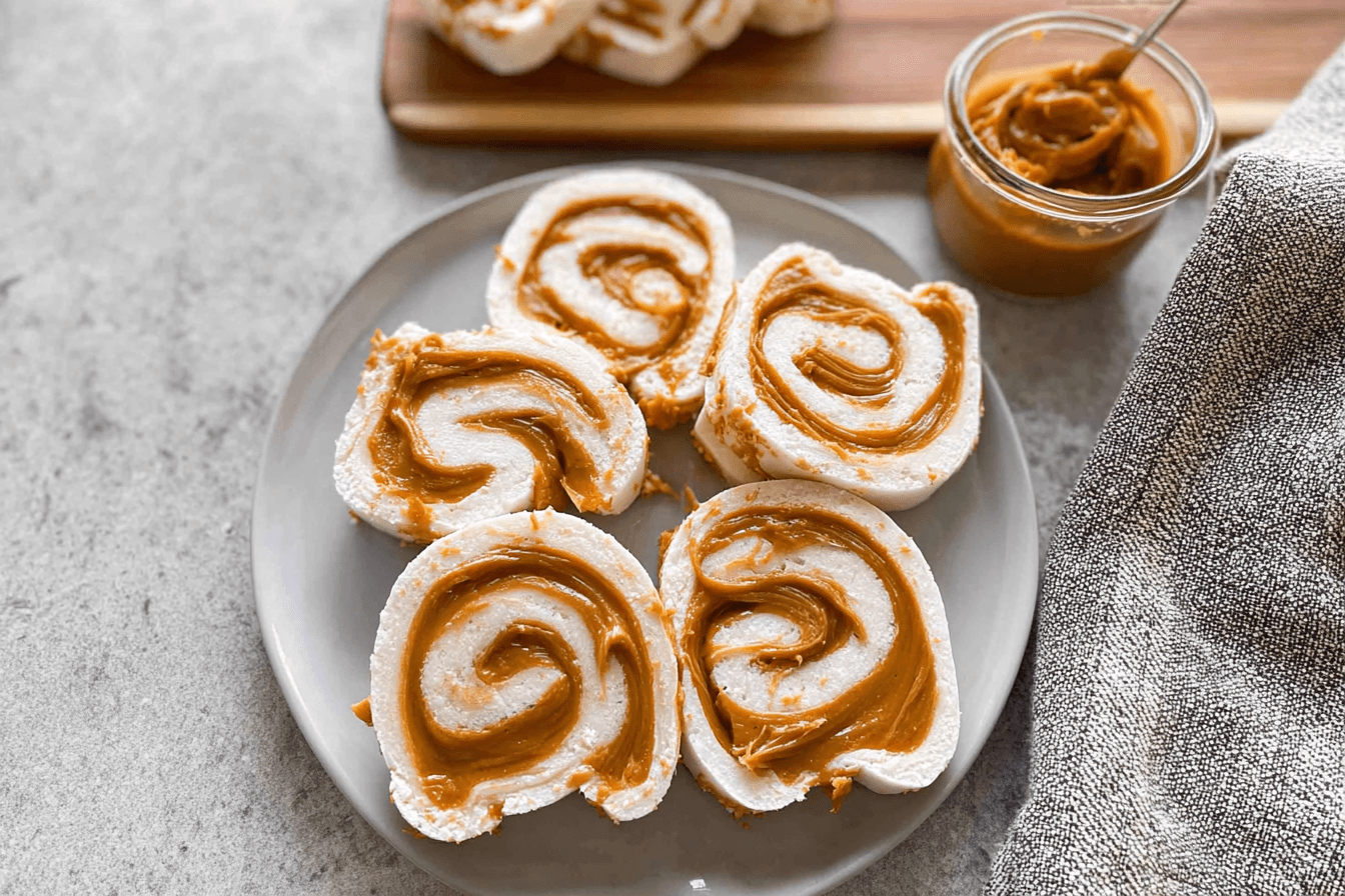 Peanut Butter Pinwheel Candy