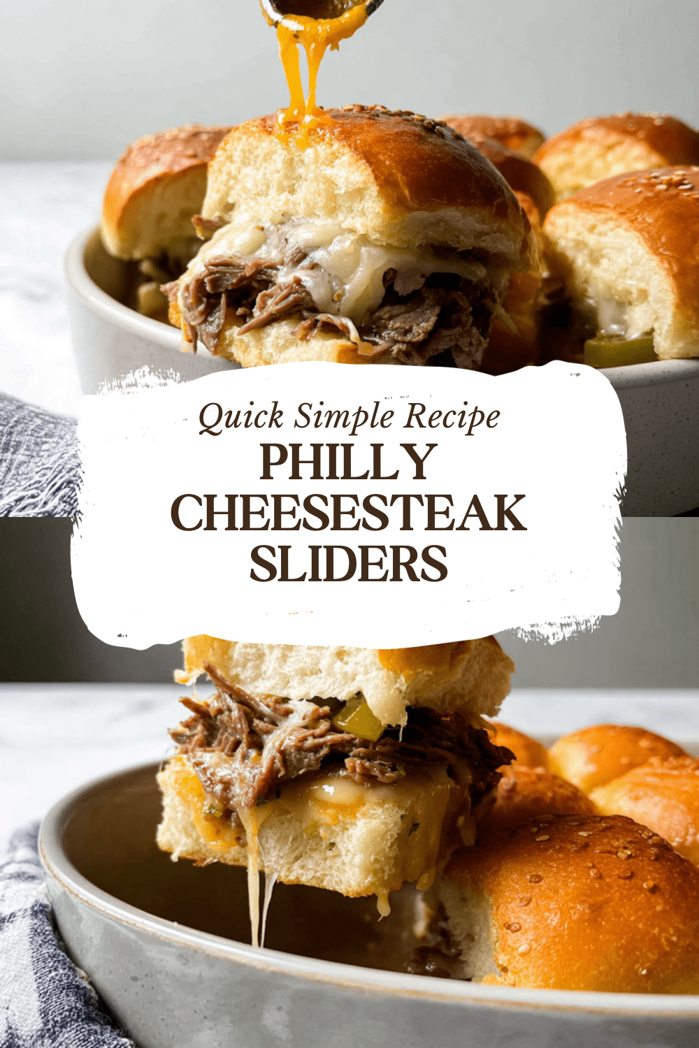 Philly Cheesesteak Sliders Recipe With Savory Beef And Melted Cheese 7 Philly Cheesesteak Sliders