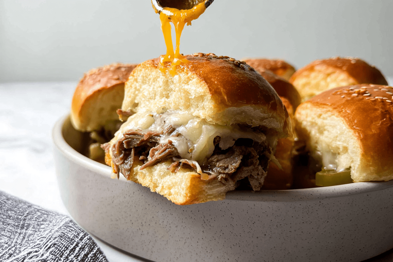 Philly Cheesesteak Sliders Recipe With Savory Beef And Melted Cheese 6 Philly Cheesesteak Sliders
