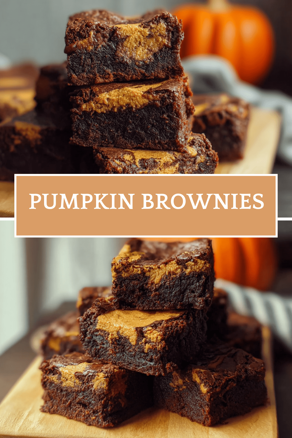 Pumpkin Brownies