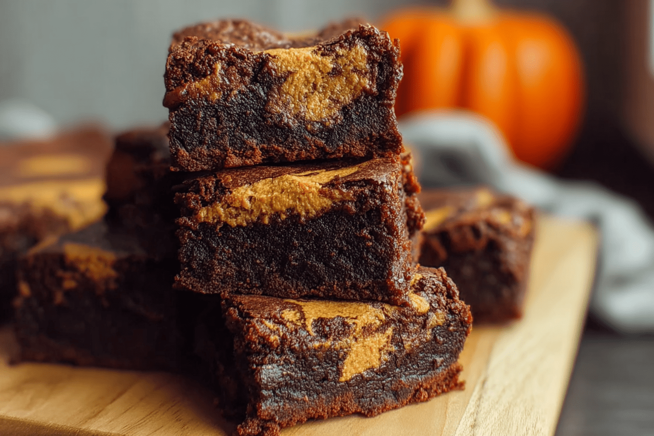 Pumpkin Brownies