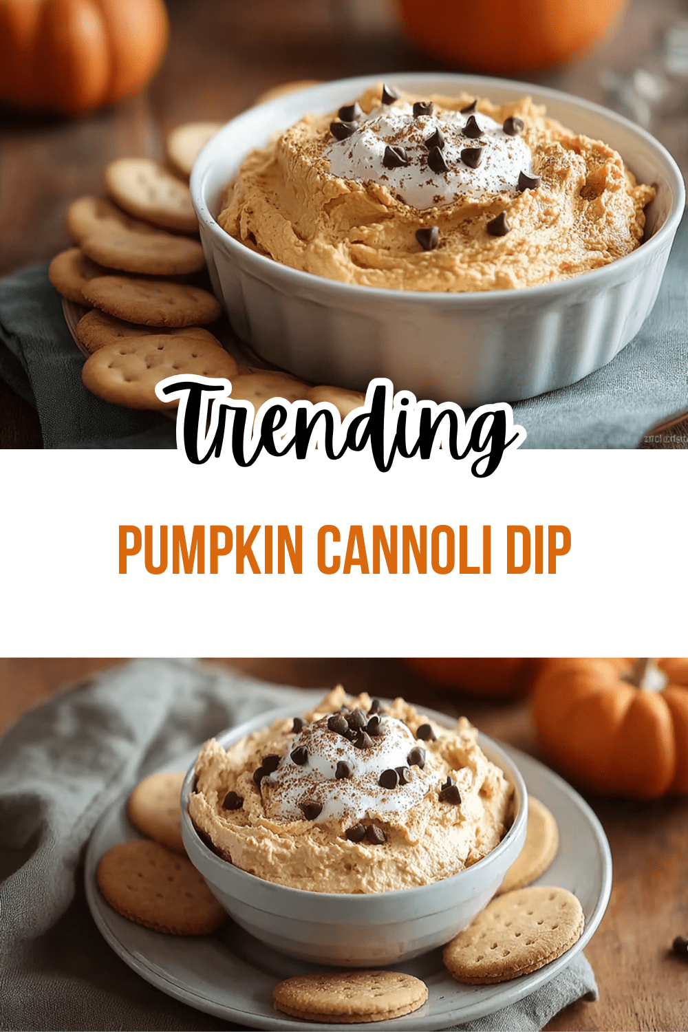 Pumpkin Cannoli Dip