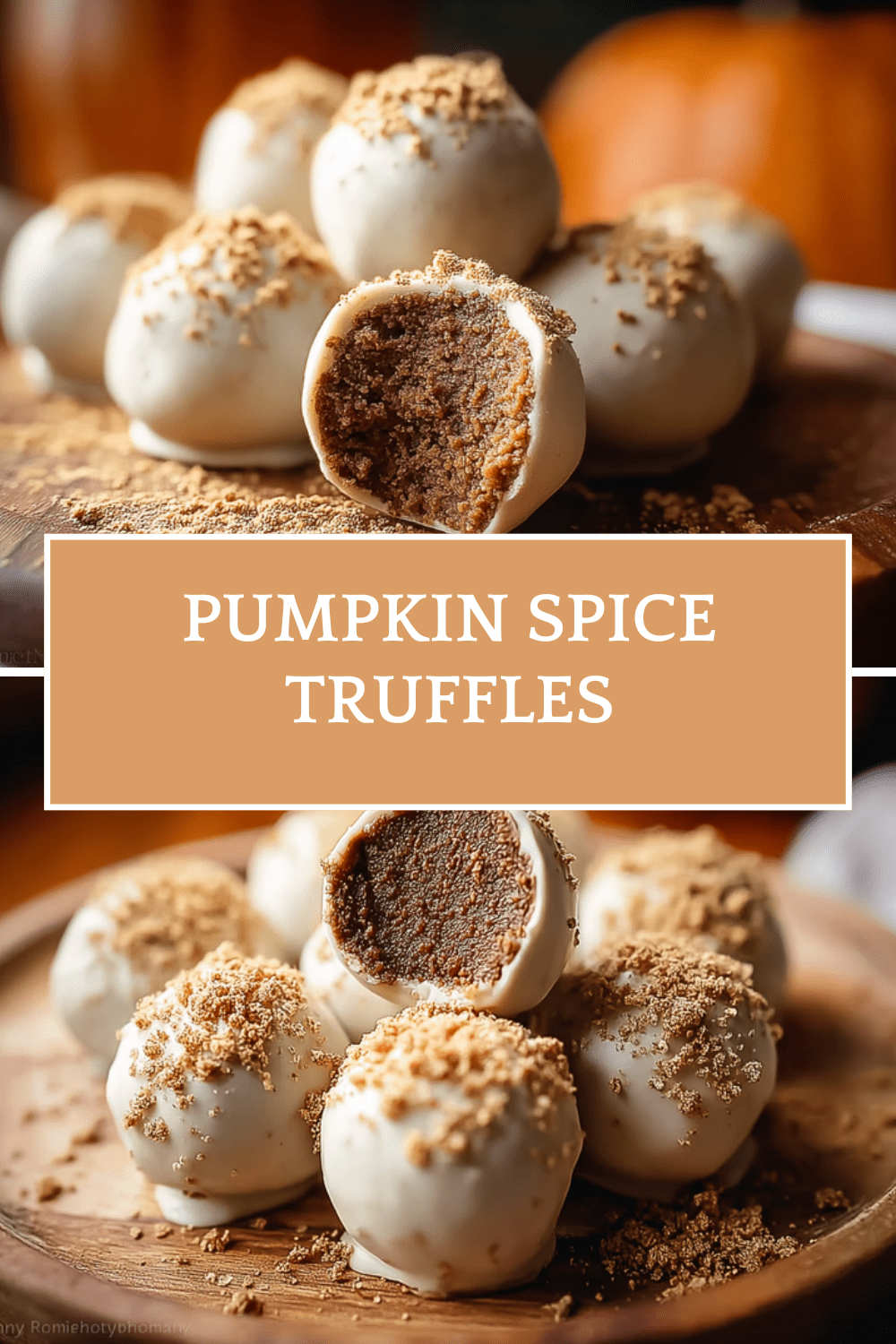 Pumpkin Spice Truffles