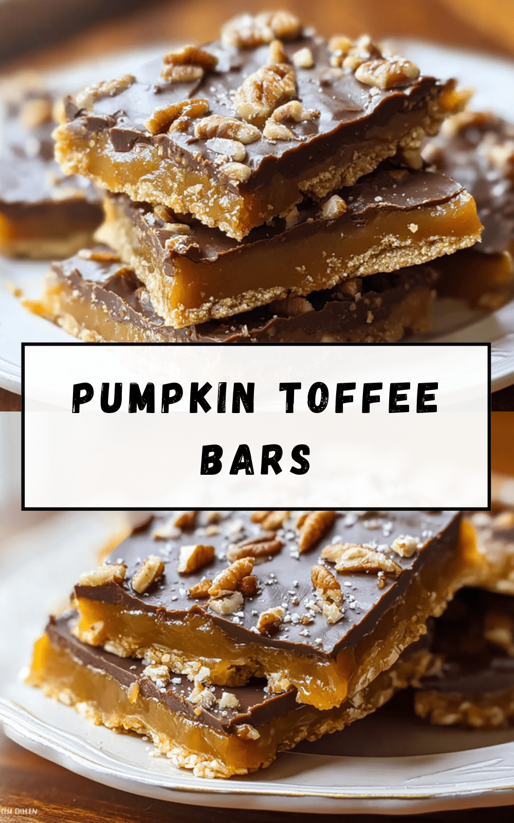 Pumpkin Toffee Bars