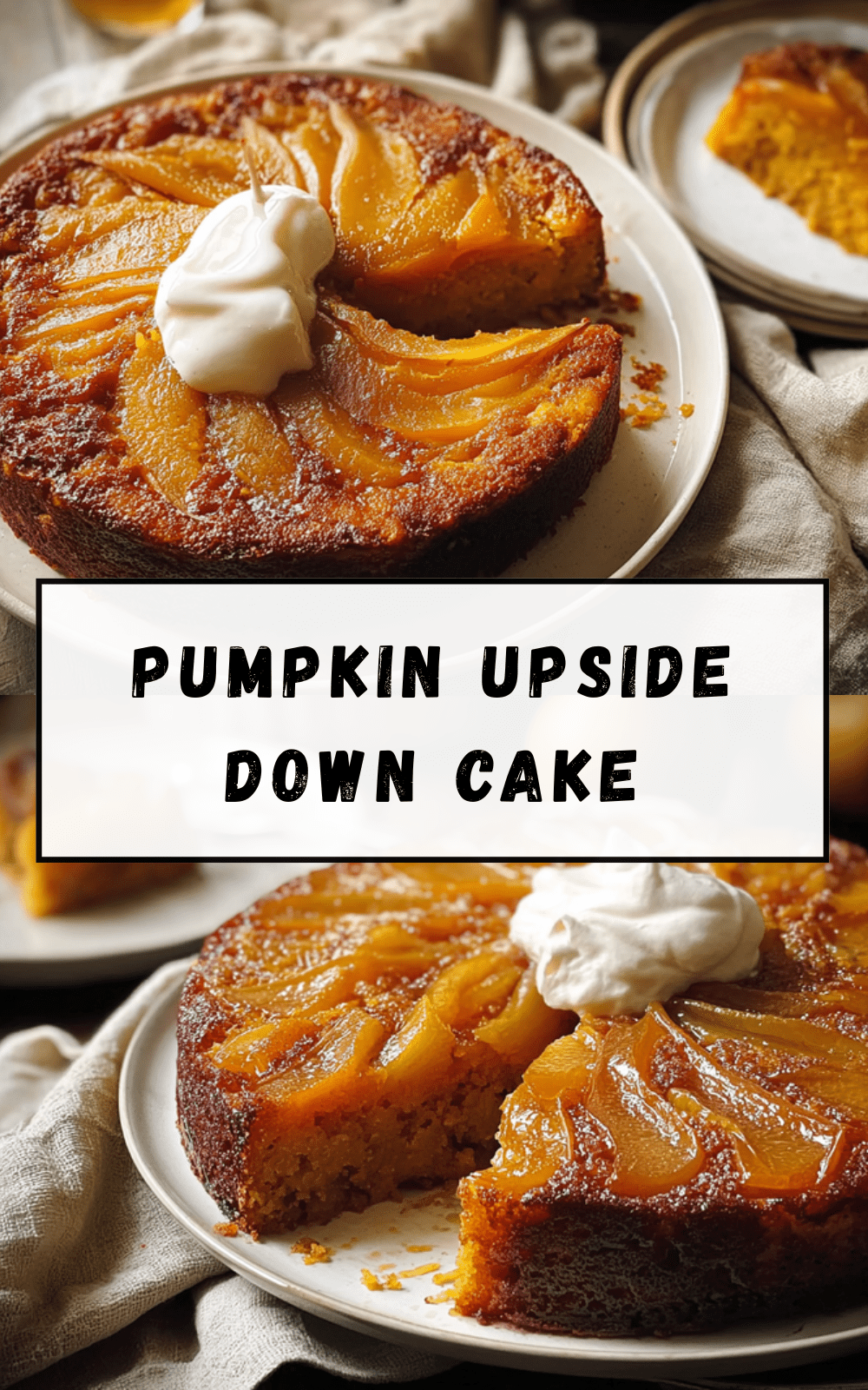 Pumpkin Upside Down Cake