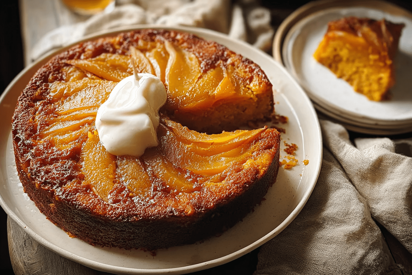 Pumpkin Upside Down Cake