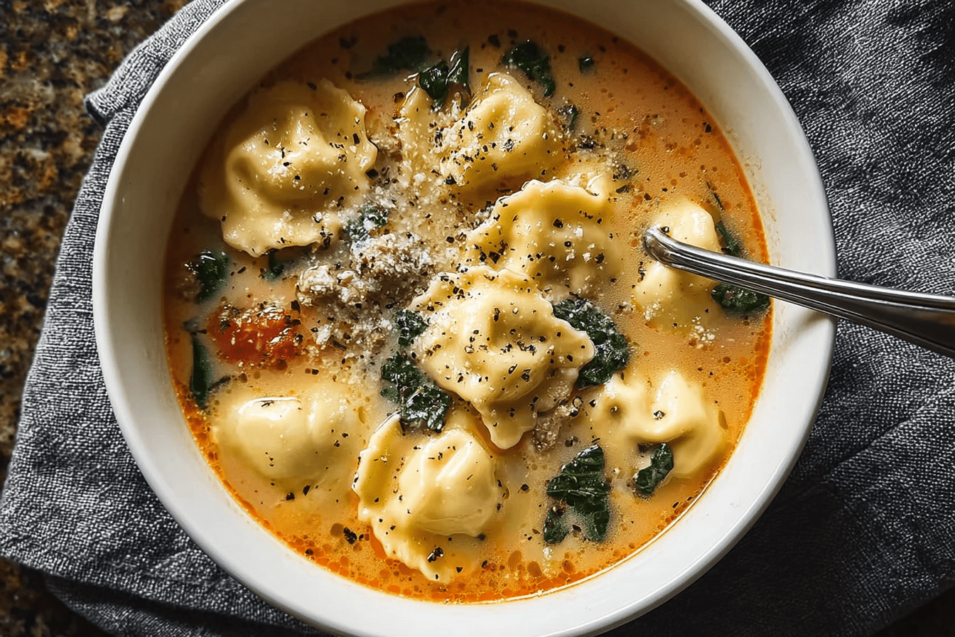 Ravioli Soup