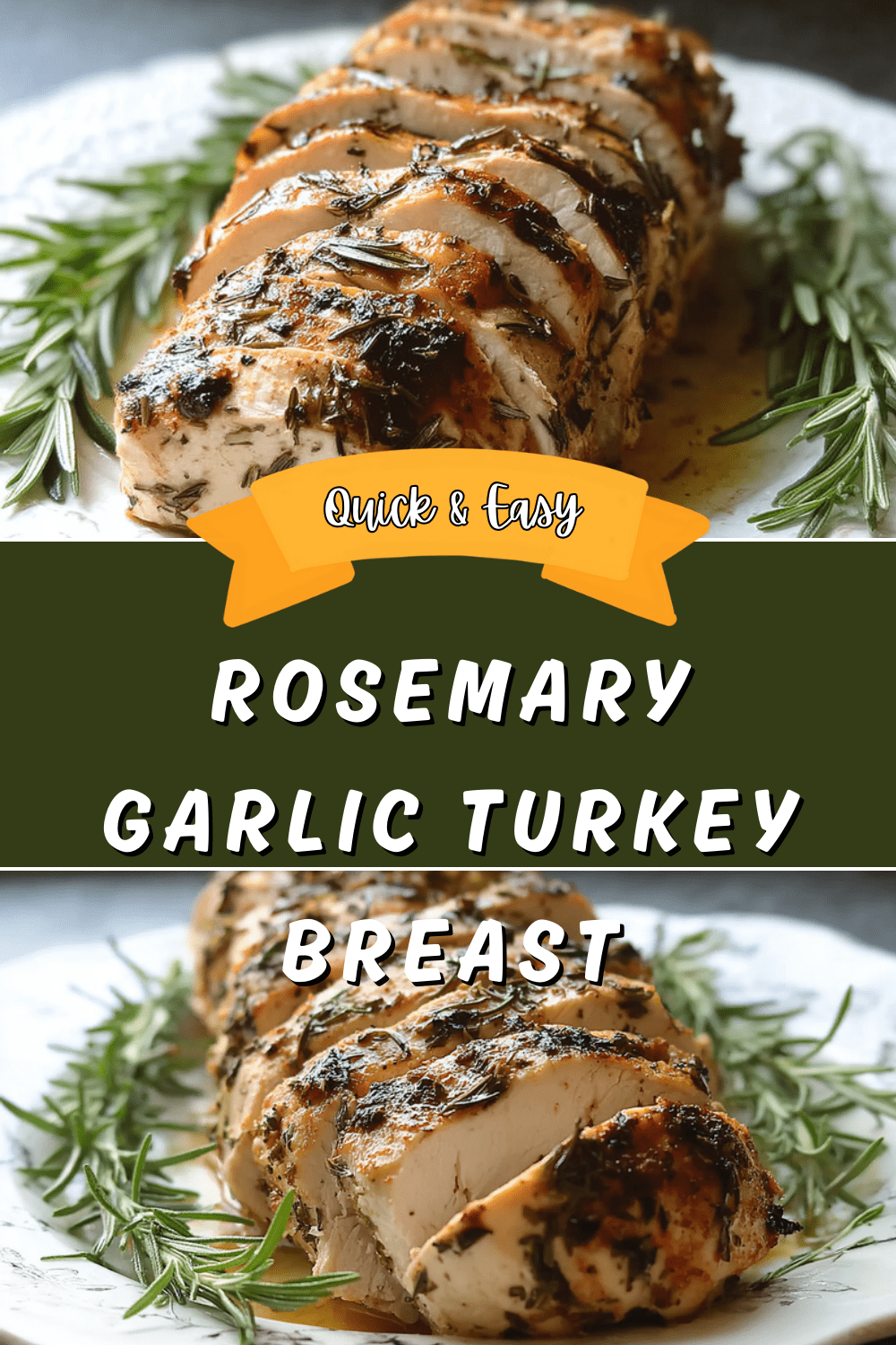 Rosemary Garlic Turkey Breast