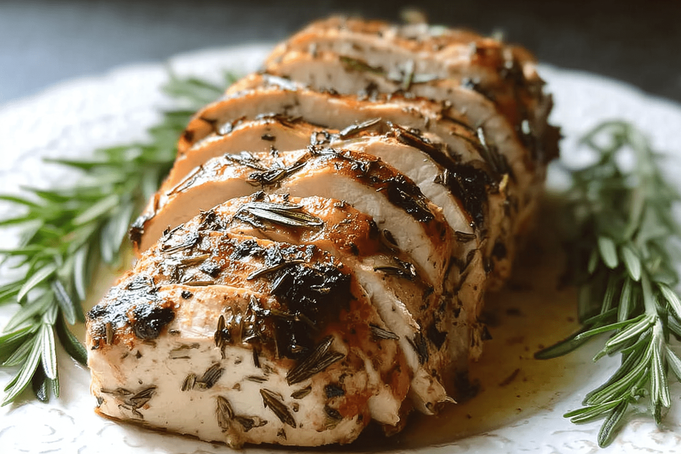 Rosemary Garlic Turkey Breast