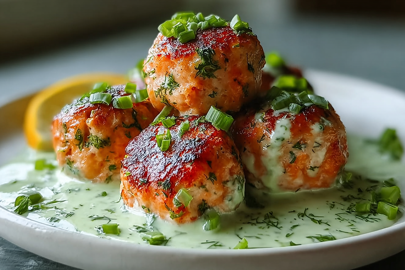 Baked Salmon Balls Recipe With Simple Ingredients And Quick Prep 6 Salmon Balls