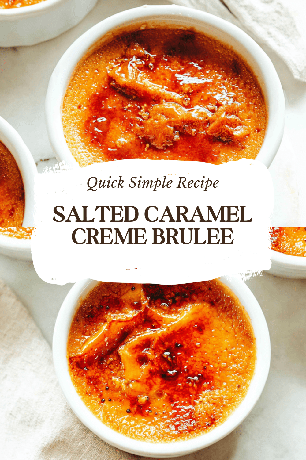 Salted Caramel Creme Brulee