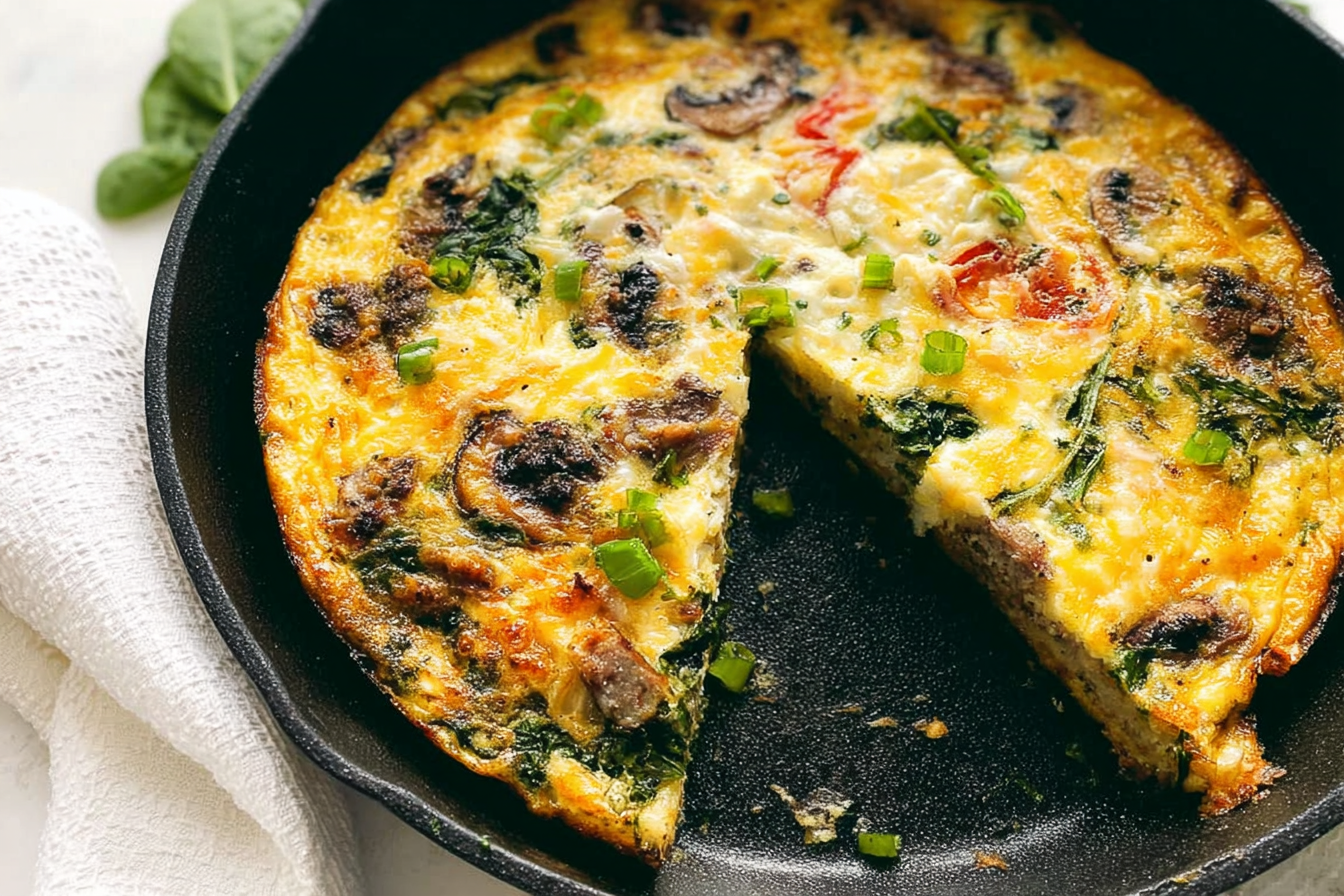 Sausage Egg Frittata