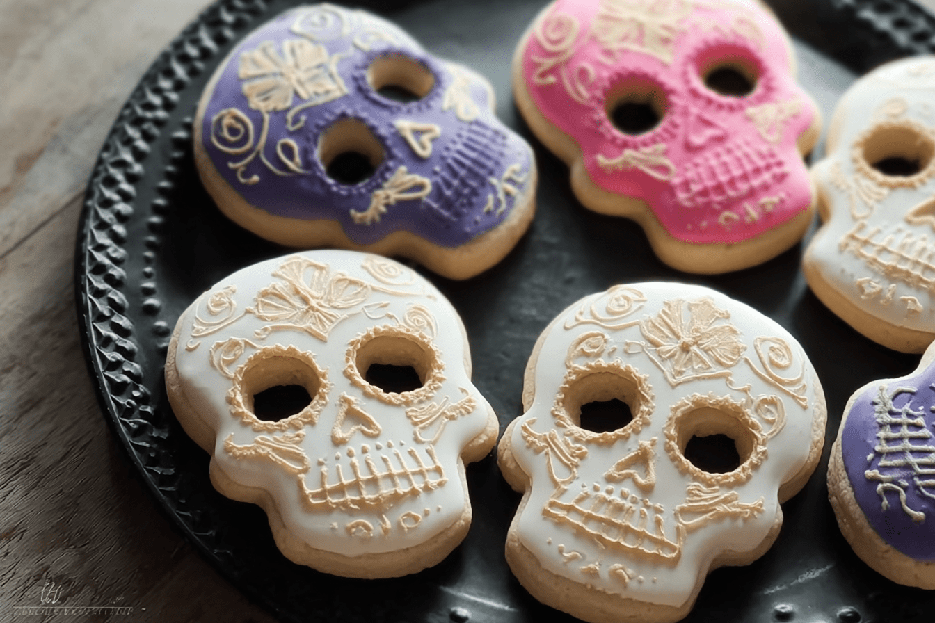 Skull Sugar Cookies