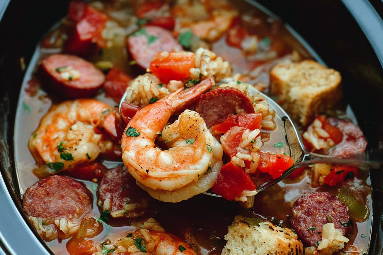 Slow Cooker Jambalaya