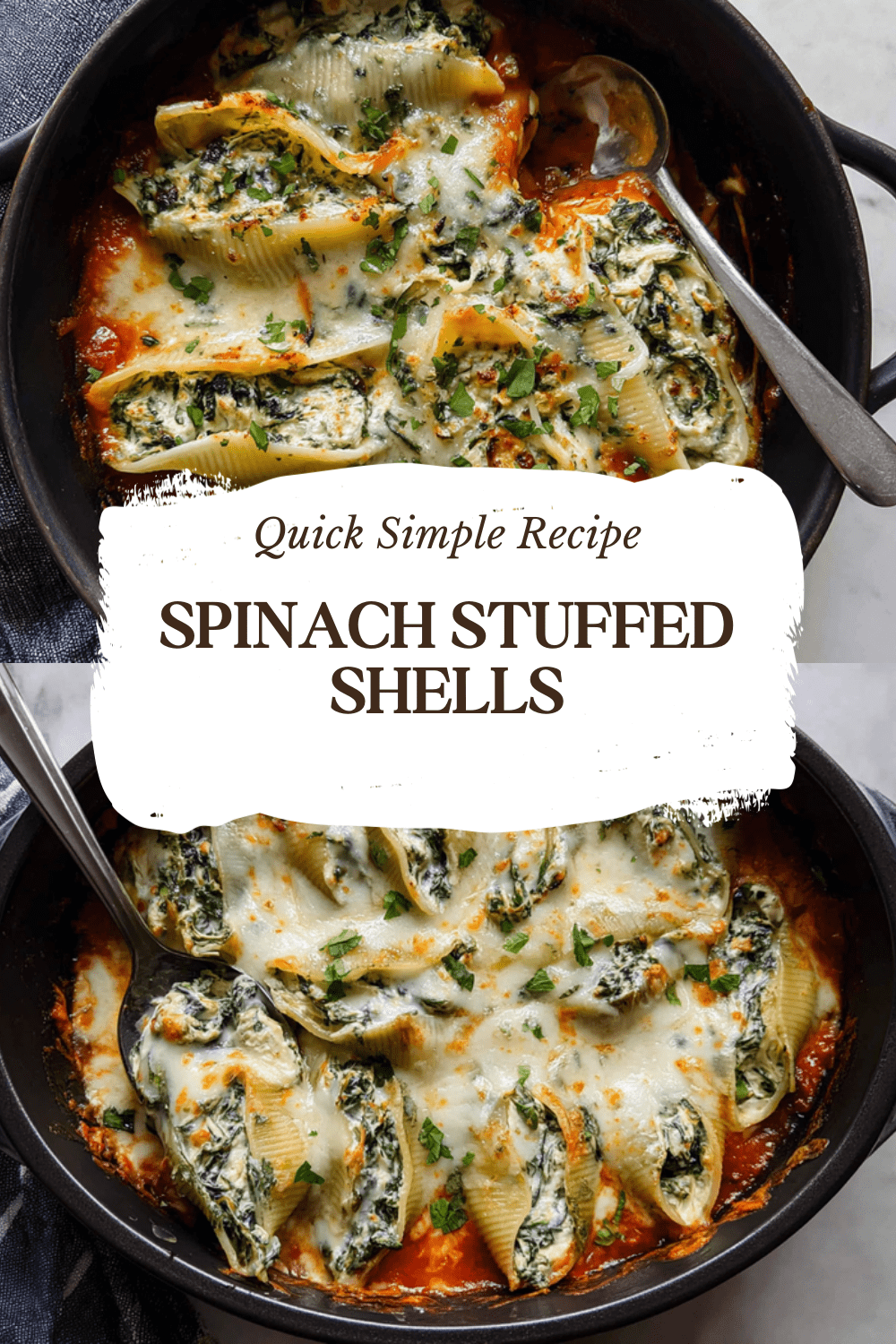 Spinach Stuffed Shells