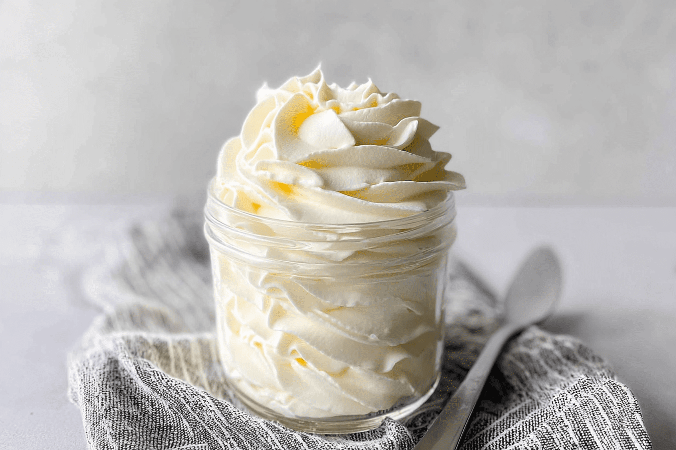 Stabilized Whipped Cream