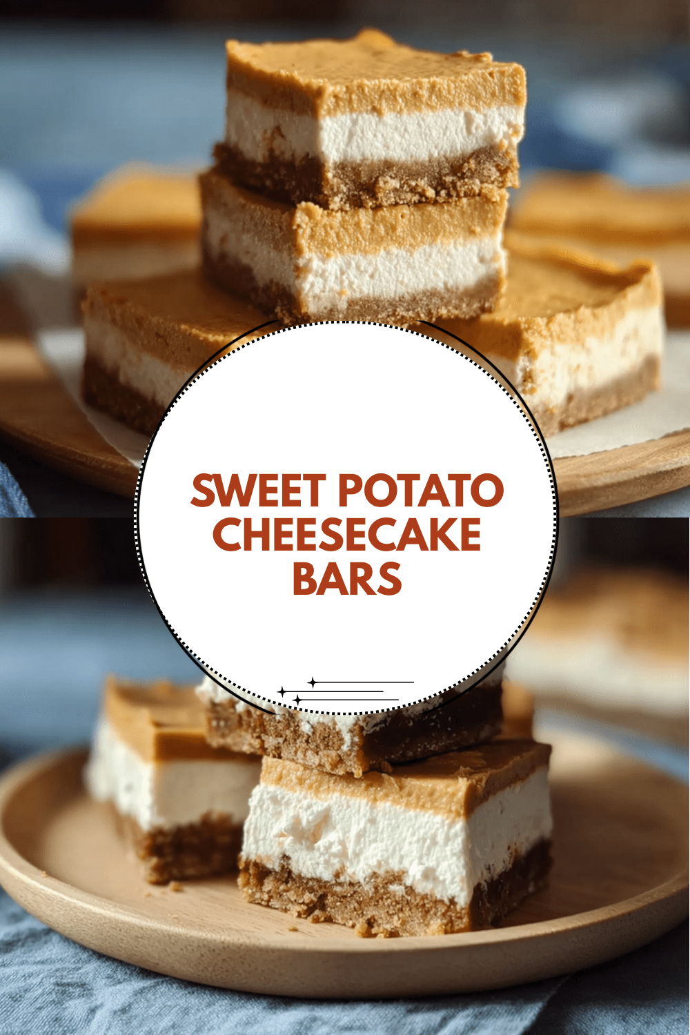 Sweet Potato Cheesecake Bars