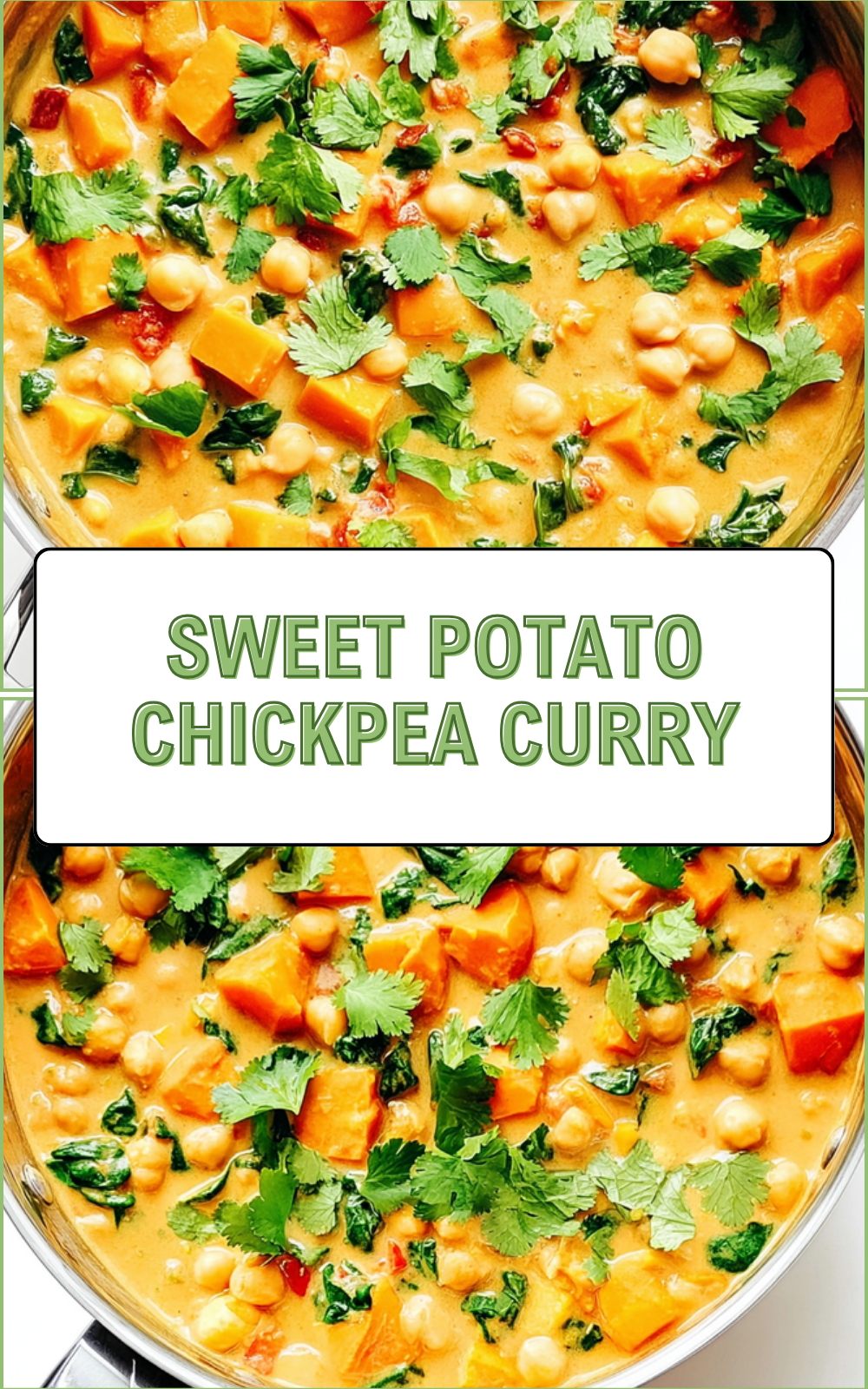 Sweet Potato Chickpea Curry