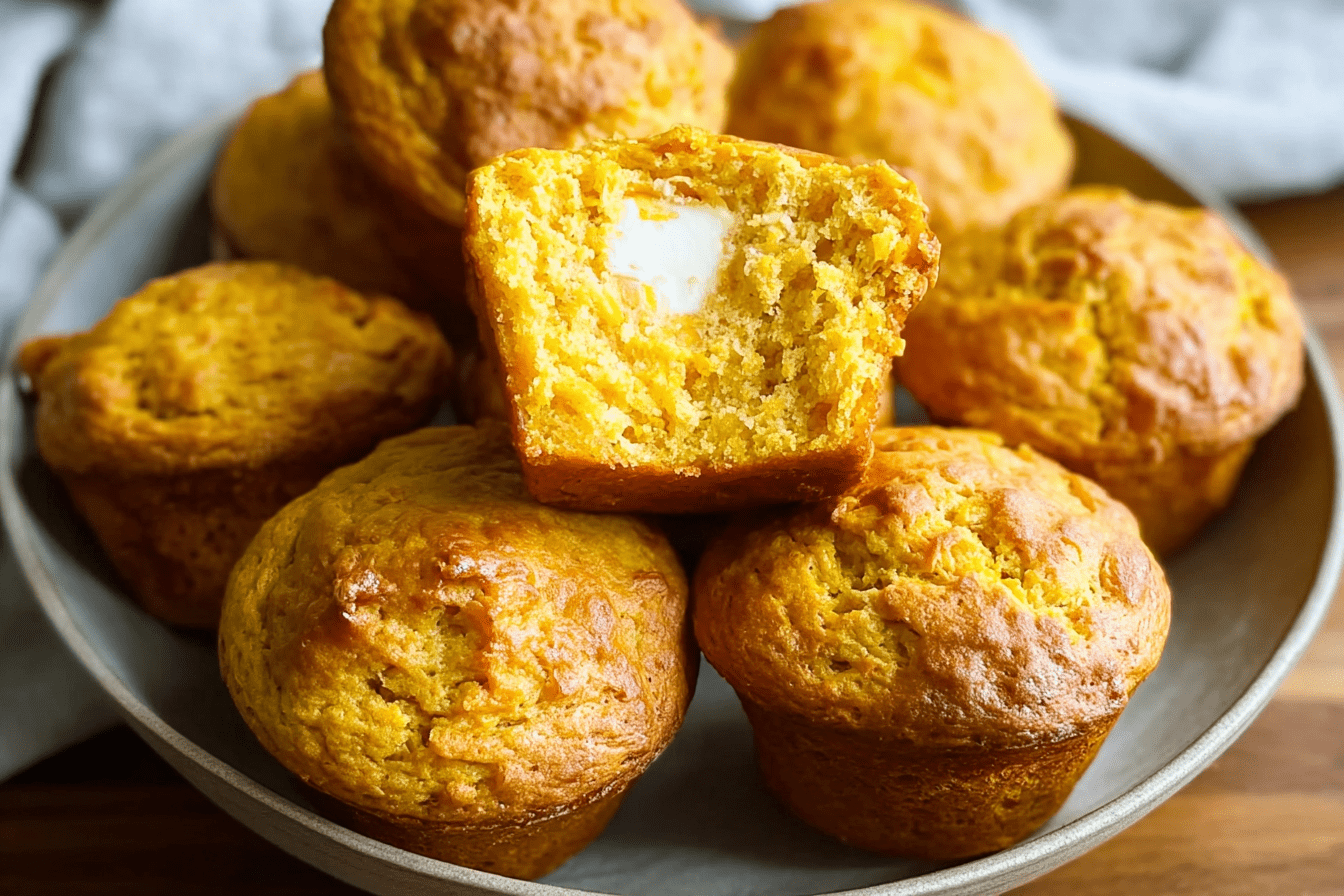 Sweet Potato Cornbread Muffins Recipe With Moist And Fluffy Texture 6 Sweet Potato Cornbread Muffins